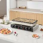 Mini Dutch Pancake Maker, 50PCS 43mm Diameter Dorayaki Baker Machine, 1700W Commercial Electric Poffertjes Grill, Non-stick Stai