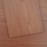 Self Adhesive Vinyl Floor Tiles 36 x 6 inch, 36 Tiles 2.5mm Thick Peel & Stick, Deep Brown Wood Grain DIY Flooring for Kitchen,