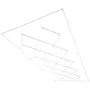 LED Garage Lights 88000LM, 6500K 14 Grid Systems Square Garage Ceiling Lights, DIY Cool White Car Detailing Garage Lighting Supe