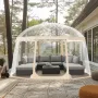 Sports Tent, 8-10 People, Instant Pop-Up Tent Shelter Weatherproof Pod, Outdoor Bubble Clear View Tent, Climate Canopy Shelter f