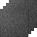 Carpet Tiles Reusable, 20"x 20" Carpet Squares With Padding Attached, Soft Padded Carpet Tiles, Easy Install DIY for Bedroom