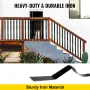 Deck Balusters Metal Deck Spindles 51 Pack 32.25inch Iron Stair Railing