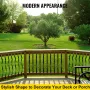 Deck Balusters Metal Deck Spindles 51 Pack 32.25inch Iron Stair Railing