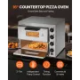 Commercial Countertop Pizza Oven Electric Pizza Oven for 40.6 cm Pizza Indoor