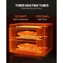 Commercial Countertop Pizza Oven Electric Pizza Oven for 40.6 cm Pizza Indoor