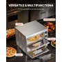 Commercial Countertop Pizza Oven Electric Pizza Oven for 40.6 cm Pizza Indoor