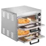 Commercial Countertop Pizza Oven Electric Pizza Oven for 40.6 cm Pizza Indoor