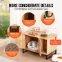 Cat Litter Box Enclosure Hidden Litter Box Furniture 80 cm L x 50.8 cm W x 55.9 cm H