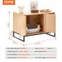 Katte kuld kabinet skjult kuldkasse møbler 31,5 "l x 20" w x 22
