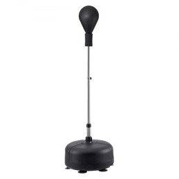 Stansningspose, refleksboksepose til teenagere og voksne, højeste justerbar fristende strejkepose med boksehandsker & stativ,