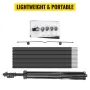 Tripod Projector Screen with Stand 70 inch 16:9 4K HD Projection Screen Stand Wrinkle-Free Height Adjustable Portable Screen for