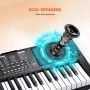 61 Key Digital Keyboard Piano Electric Portable med justerbar
