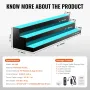 LED oplyst spiritusflaske Display Bar Shelf RF & App Control 48
