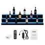 LED oplyst spiritusflaske Display Bar Shelf RF & App Control 48