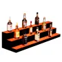 LED oplyst spiritusflaske Display Bar Shelf RF & App Control 48