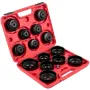 Oliefilterstik Sæt Cup Socket Tool Set 15 stk oliefilterhætte