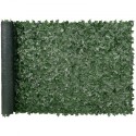 Ivy Privacy Fence, 1.5 x 3m Artificial Green Wall Screen, Greenery Ivy Fence with Mesh Cloth Backing and Strengthened Joint,