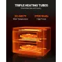 Commercial Countertop Pizza Oven Electric Pizza Oven for 35.6 cm Pizza Indoor