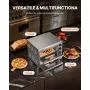 Commercial Countertop Pizza Oven Electric Pizza Oven for 35.6 cm Pizza Indoor