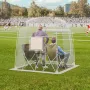Sports Tent, 2-4 People, Instant Tent Shelter Weatherproof Pod, Outdoor Bubble Clear View Tent, Climate Canopy Shelter for Socce