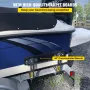 Boat Trailer Guide-ons, 48", 2 PCS Rustproof Steel Trailer Guide ons, Trailer Guides with Carpet-Padded Boards, Mounting Parts I