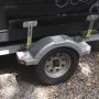 Boat Trailer Guide-ons, 48", 2 PCS Rustproof Steel Trailer Guide ons, Trailer Guides with Carpet-Padded Boards, Mounting Parts I