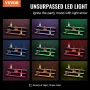 LED oplyst spiritusflaske Display Bar Shelf RF & App Control 30