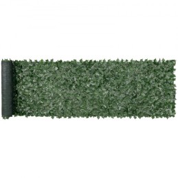 Ivy Privacy Fence, 1 x 4m Artificial Green Wall Screen, Greenery Ivy Fence with Mesh Cloth Backing and Strengthened Joint, Faux