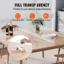PVC Tabel Protector 48x48 tommer Clear Plastic Desk Protector