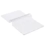 Plastic Table Cover, 16 x 32 Inch 1.5 mm Thick Clear Table Protector, Rectangle PVC Desk Mat, Waterproof & Easy Cleaning Desk Pa