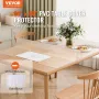 Plastic Table Cover, 36 x 60 Inch 1.5 mm Thick Frosted Table Protector, Rectangle PVC Desk Mat, Waterproof & Easy Cleaning Desk 