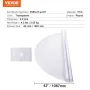 PVC Tabel Protector 42 tommer Rund klar