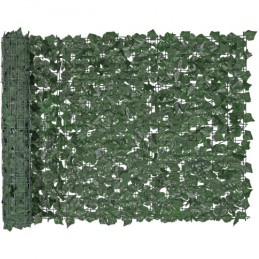 Ivy Privacy Fence, 1 x 2.5 m Artificial Green Wall Screen, Greenery Ivy Fence with Strengthened Joint, Faux Hedges Vine Leaf