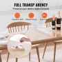 PVC Tabel Protector 42x96 tommer Clear Plastic Desk Protector