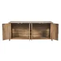 Cat Litter Box Enclosure for 2 Cats, Litter Box Furniture Hidden with Double Rooms, Wooden Cat Box Cabinet Fit Most of Litter Bo
