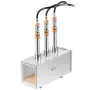 Bærbar propan Forge 3 Burner Farrier Forge 2600â „‰ Knife Metal