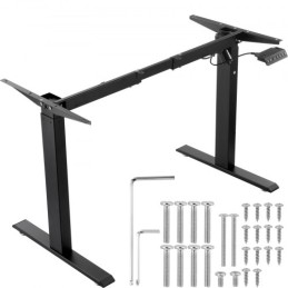 Elektrisk stående skrivebordsramme Justerbar 70-117 cm H Stand Workstation