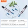 Professional Microneedling Pen M8S, Electric Derma Pen with 12PCS Anti-Backflow Cartridges, 6 Variable Speed Skin Care Beauty De