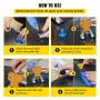 Dentfjernelsesværktøj, 89 pcs Paintless Dent Repair Tools, LED
