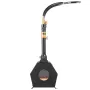 Portable Propane Forge, 3 Burner Farrier Forge, 2600℉ Tool and Knife Making Blacksmithing Gas Forge, Large Capacity Hexagon Cold