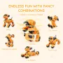 RC Robot Dog Toy Talking Dancing Touch & Voice Remote Control