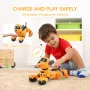 Remote Control Robot Dog Toy, 2.4GHz RC Dog Programmable Smart Interactive Robotic Pet for Kids with Follow Function, Touch & Vo