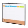 36 "X24" Månedlig kalender tavle & Cork Board Combo med