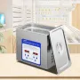 Digital Ultrasonic Cleaner 3L Ultrasonic Cleaning Machine 40kHz Sonic Cleaner Machine 316 & 304 Stainless Steel Ultrasonic Clean