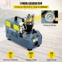 High Pressure Compressor, 4500PSI/30MPA High Pressure Air Compressor, 1800W 220V Automatic Pressure Relief Air Rifle Compressor 