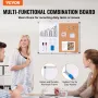 24 "X 18" Whiteboard & Cork Board Combo med aluminiumsramme til