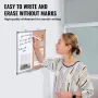 24 "X 18" Whiteboard & Cork Board Combo med aluminiumsramme til