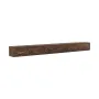 Fireplace Mantel, 84" x 8" x 6", 50 lbs Weight Capacity, Natural Wood Mantel for Over Fireplace, Wall Mounted Floating Farmhouse