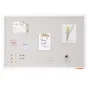 36 "X24" White Cork Board med linned overfladevægmonteret