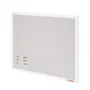 36 "X24" White Cork Board med linned overfladevægmonteret
